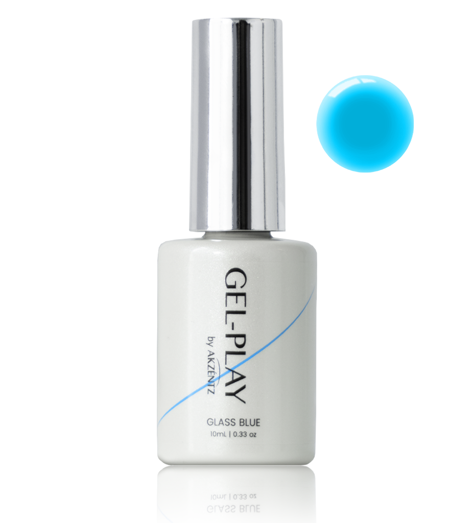 Play Gel in a Bottle - Glass Blue