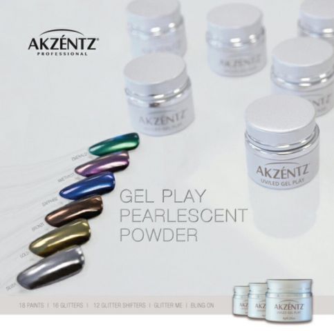 Akzéntz Pearlescent Powder Set 6 x 1g