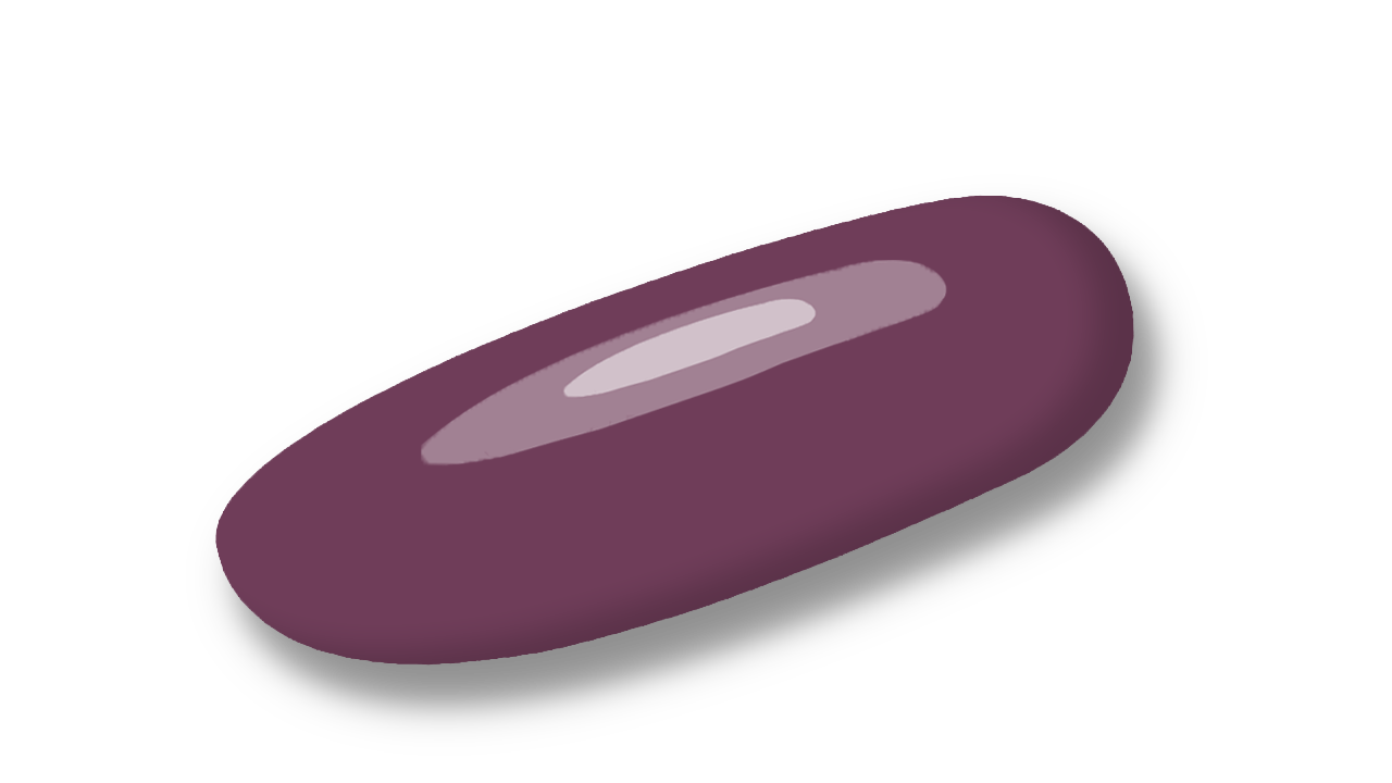 074 Dirty Purple Gel Polish