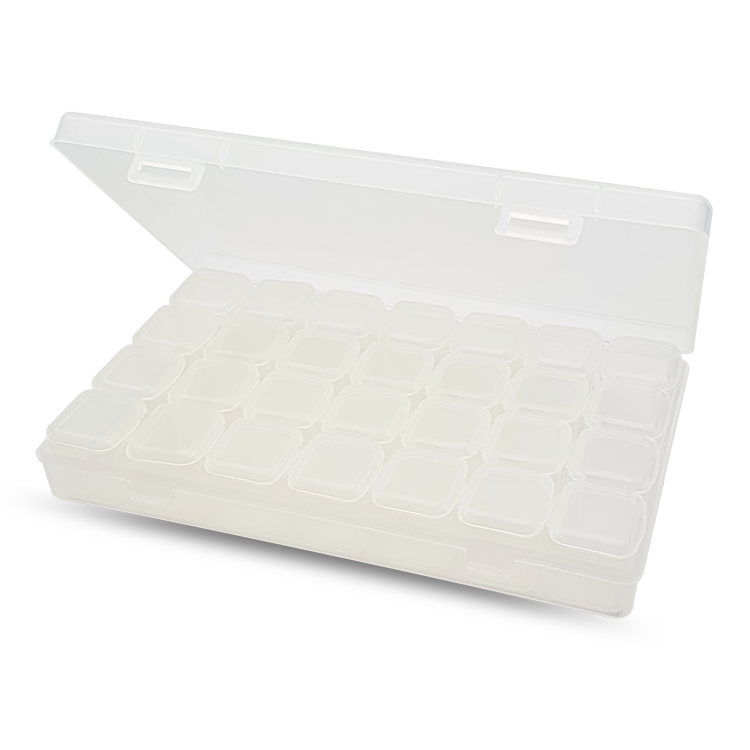 Sortierbox für Nailart mit 28 Fächern
