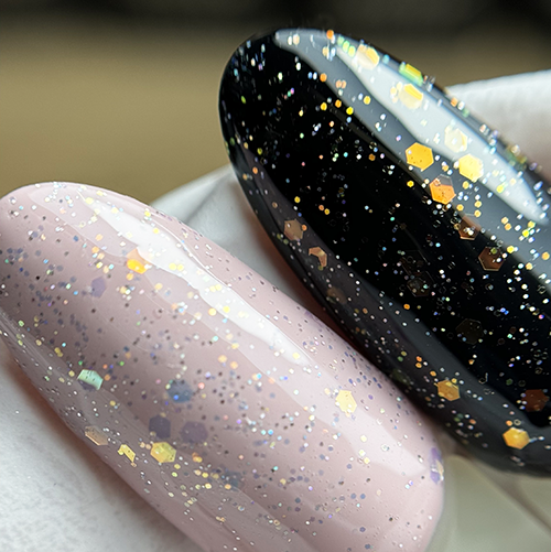 Top Gel Sparkle Dots